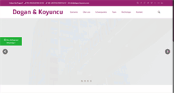 Desktop Screenshot of dogan-koyuncu.com